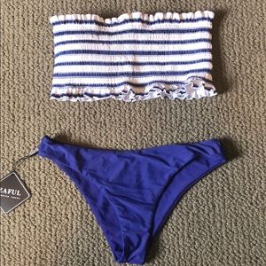 Cobalt Blue bathing suit